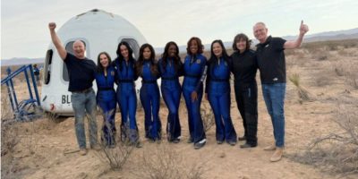 AP - Blue Origin - celebrity crew