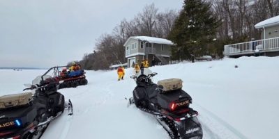 Snowmobiler seriously injured in crash south of Beausoleil Island