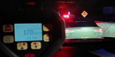 Clocked at 178 km/h on Highway 400, a Barrie motorist has been charged with stunt driving