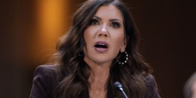 Homeland Security Secretary Kristi Noem appears before the Senate Judiciary Committee for an oversight hearing at the Capitol in Washington, March 3, 2026.
