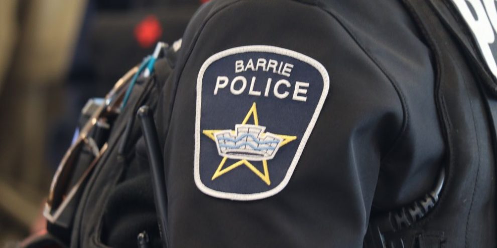 Barrie Police logo badge