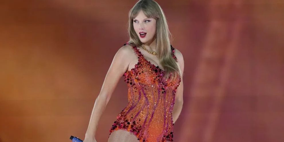 Taylor Swift VIA AP BY LEWIS JOLY