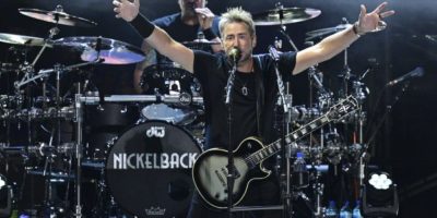 Nickelback frontman Chad Kroeger performs at the Pro Football Hall of Fame in Canton, Ohio, on Aug. 3, 2025