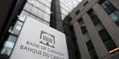 The Bank of Canada building in Ottawa on April 28, 2026.