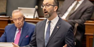 Ontario Colleges and Universities Minister Nolan Quinn speaks during Question Period at Queen's Park in Toronto on March 24, 2026.
